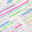 160Pcs/Set Color Stickers Transparent Fluorescent Index Tabs Flags Sticky Note Stationery Children Gifts School Office Supplie - Slobuy