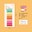 160Pcs/Set Color Stickers Transparent Fluorescent Index Tabs Flags Sticky Note Stationery Children Gifts School Office Supplie - Slobuy