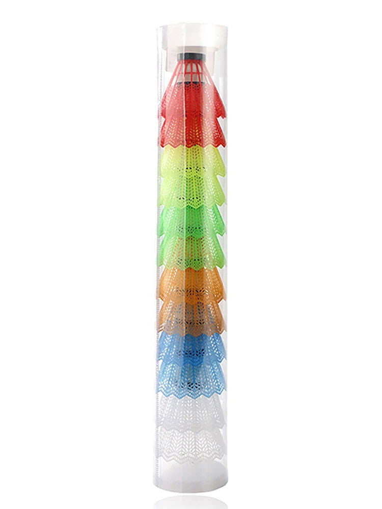 12 Pcs/Set Colorful Shuttlecocks Badminton Foam Balls Leisure Sport Games - Slobuy