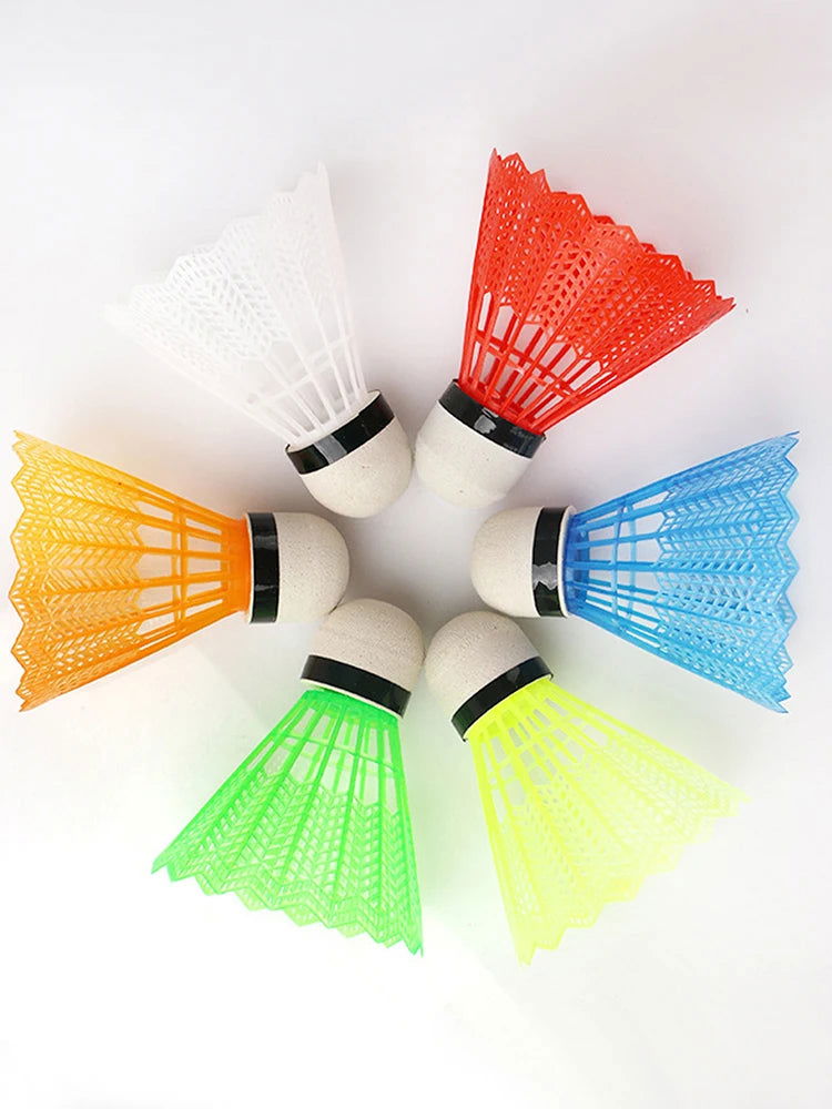 12 Pcs/Set Colorful Shuttlecocks Badminton Foam Balls Leisure Sport Games - Slobuy