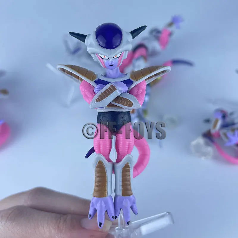 8pcs/Set Dragon Ball Z Frieza Figure Freezer Third Form Figurine PVC Action Figures Collection Model Toys Gifts - Slobuy