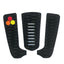 Surfboard Traction Pad Colorful Deck Grip Surf Sup Board Eva Foam Diamond Non-Slip Strong Glue Trimmable 3 Piece/Set Foot Tail - Slobuy