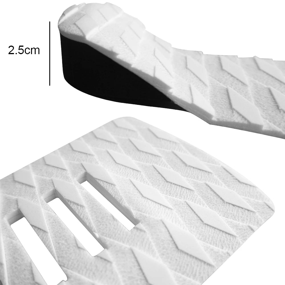 Surfboard Traction Pad Colorful Deck Grip Surf Sup Board Eva Foam Diamond Non-Slip Strong Glue Trimmable 3 Piece/Set Foot Tail - Slobuy