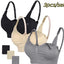 3pcs/Set High Quality Maternity Nursing Bras Cotton Breastfeeding Pregnant Underwear Seamless Large Size Breathable Bra Push Up - Slobuy