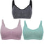 3pcs/Set High Quality Maternity Nursing Bras Cotton Breastfeeding Pregnant Underwear Seamless Large Size Breathable Bra Push Up - Slobuy