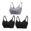 3pcs/Set High Quality Maternity Nursing Bras Cotton Breastfeeding Pregnant Underwear Seamless Large Size Breathable Bra Push Up - Slobuy