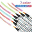 12pcs/Set Kawaii Rainbow Pencil 7 Colors Concentric Gradient Crayons Kids Gift Colored Pencils Art Painting Drawing Stationery - Slobuy