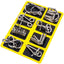 8pcs/Set Materials Metal Montessori Puzzle Wire IQ Mind Brain Teaser Puzzles for Children Adults Anti-Stress Reliever Toys Gifts - Slobuy