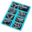 8Pcs/Set Metal Montessori Puzzle Wire IQ Mind Brain Teaser Puzzles Adults Interactive Game Reliever Educational Toys - Slobuy