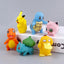 6Pcs/Set Pokemon Anime Figure Toys Pikachu PVC Cake Car Decoration Ornaments Action Figure for Children Birthday Christmas Gifts - Slobuy