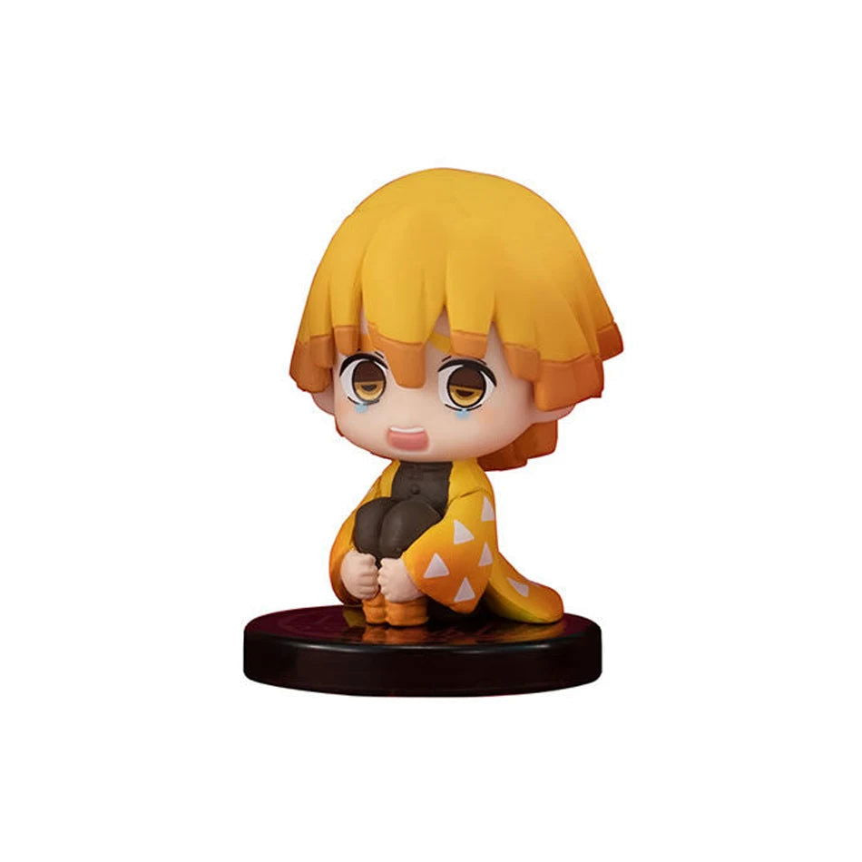 5 Style/Set Q Version Demon Slayer Sitting Ghost Doll Tanjiro Nidouzi Inosuke Zenizu Figure Action Figure Movie Model Toys Doll - Slobuy