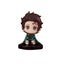 5 Style/Set Q Version Demon Slayer Sitting Ghost Doll Tanjiro Nidouzi Inosuke Zenizu Figure Action Figure Movie Model Toys Doll - Slobuy