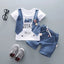 New Summer Baby Girl Clothes Children Boys Fashion T-Shirt Shorts 2Pcs/Set Toddler Casual Costume Infant Outfits Kids Tracksuits - Slobuy