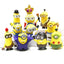 10Pcs/Set kawai Miniones Figurines Toys 3D Eye Despicable Miniones Action Figures Classic Toys Xmas Gifts for Children - Slobuy