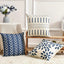 Set of 4 Modern Geometric Pattern Throw Pillow Covers Decorative Linen Cushion Case for Home Decor Couch Bedroom Sofa Chair Car - Slobuy