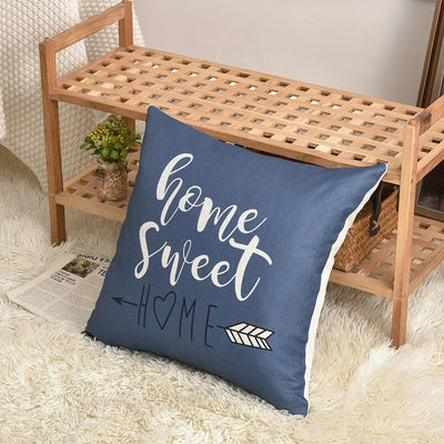 Set of 4 Modern Geometric Pattern Throw Pillow Covers Decorative Linen Cushion Case for Home Decor Couch Bedroom Sofa Chair Car - Slobuy