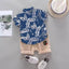 New Summer Baby Clothes Suit Children Boys Fashion Shirt Shorts 2Pcs/Sets Toddler Casual Costume Infant Outfits Kids Tracksuits - Slobuy