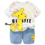 New Summer Baby Girls Clothes Suit Children Boys Fashion Cartoon T-Shirt Shorts 2Pcs/Sets Toddler Casual Costume Kids Tracksuits - Slobuy