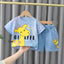 New Summer Baby Girls Clothes Suit Children Boys Fashion Cartoon T-Shirt Shorts 2Pcs/Sets Toddler Casual Costume Kids Tracksuits - Slobuy