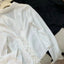 Sexy Solid Slim Flared Sleeve Women Shirt Lapel Single-breasted Back Bandage Tunic Female Blouses 2024 Spring Trend New Lady Top - Slobuy