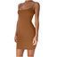 Sexy Spaghetti Strap Mini Dress - Slobuy