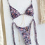 Sexy Triangle Chains Bikini Sets Micro Thongs Swimsuit Women Bathing Suit Biquini Bandage Beachwear Print Swimwear Thong Bikini - Slobuy