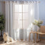 Shading Solid White Sheer Curtains for Living Room Decoration Window Curtains for Kitchen Modern Tulle Voile Organza Curtains - Slobuy