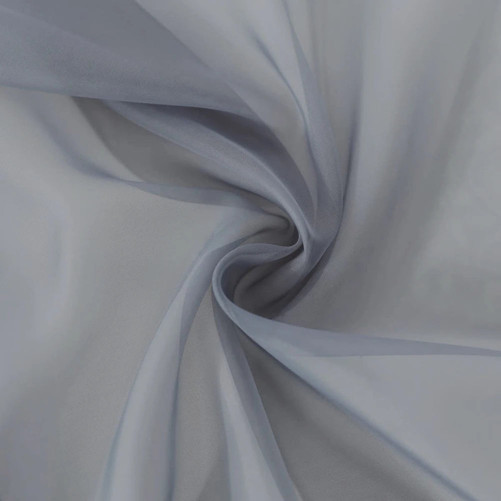 Shading Solid White Sheer Curtains for Living Room Decoration Window Curtains for Kitchen Modern Tulle Voile Organza Curtains - Slobuy