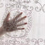 Sheer Curtains White Embroidered Floral Voile Drapes for Living room, Bedroom - Slobuy