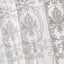 Sheer Curtains White Embroidered Floral Voile Drapes for Living room, Bedroom - Slobuy