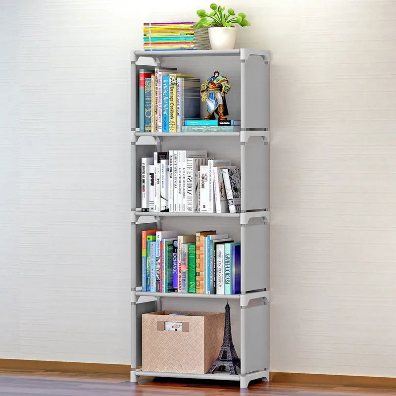 Shelf Bookcase Library for Book Shelves on Walls Bed Rules and Tires Headboards Dish Drying Rack Shelving Repisas Librero Living - Slobuy