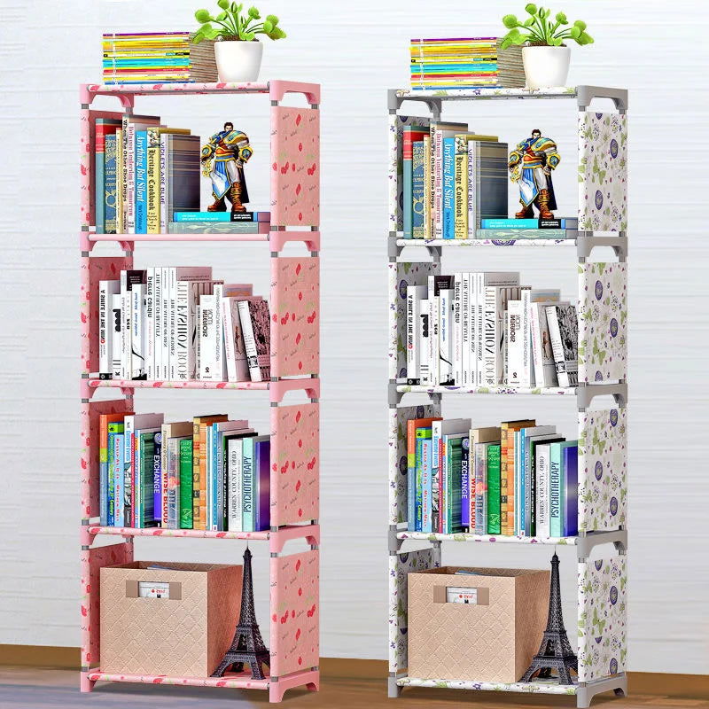 Shelf Bookcase Library for Book Shelves on Walls Bed Rules and Tires Headboards Dish Drying Rack Shelving Repisas Librero Living - Slobuy
