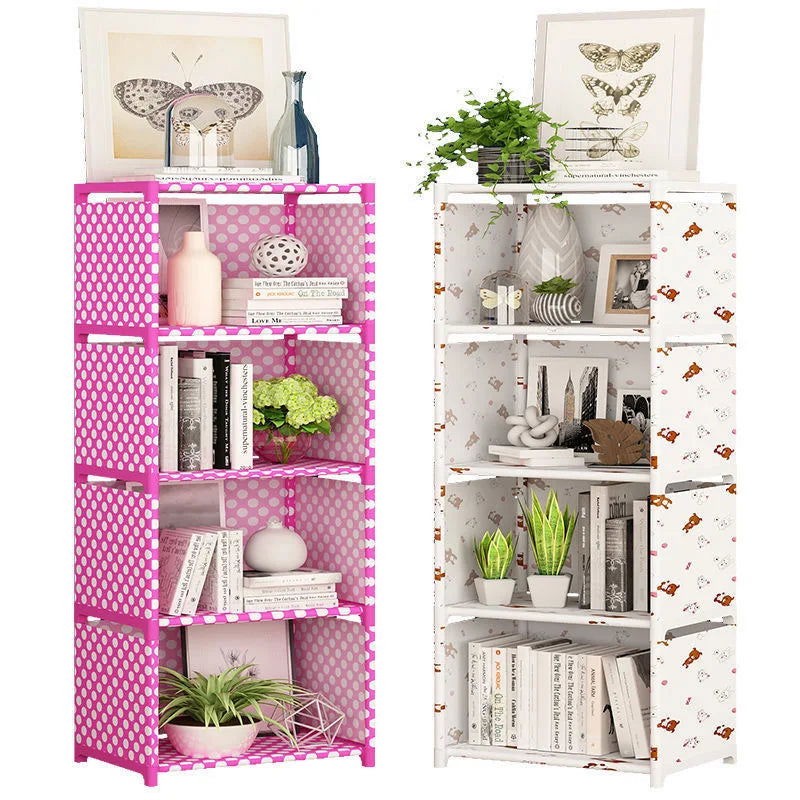 Shelf Bookcase Library for Book Shelves on Walls Bed Rules and Tires Headboards Dish Drying Rack Shelving Repisas Librero Living - Slobuy