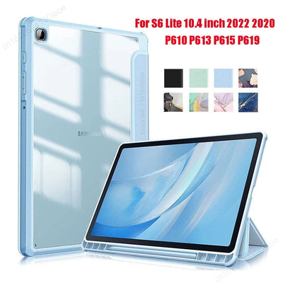 Shockproof Case For Samsung Galaxy Tab S6 Lite 10.4 Inch 2022 2020 Tablet Cover For Tab S6 Lite P610 P613 Case With S Pen Holder - Slobuy