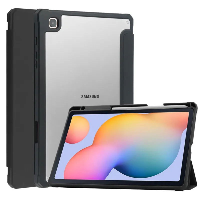 Shockproof Case For Samsung Galaxy Tab S6 Lite 10.4 Inch 2022 2020 Tablet Cover For Tab S6 Lite P610 P613 Case With S Pen Holder - Slobuy