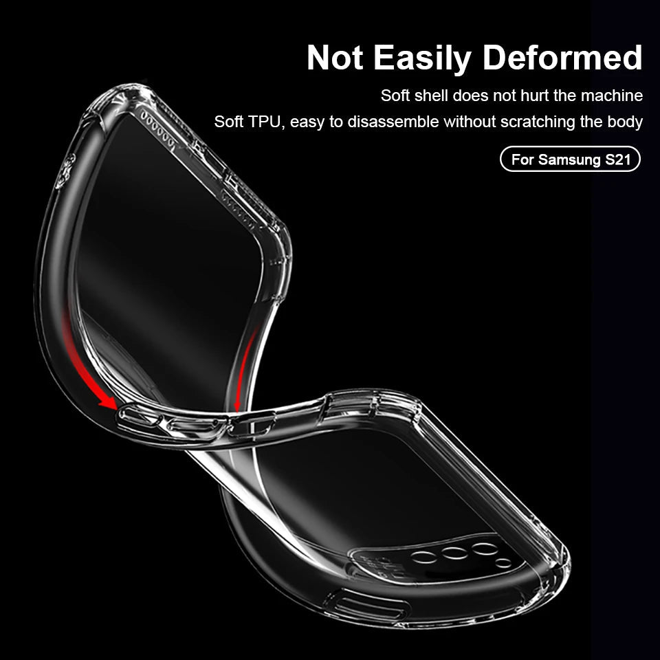 Shockproof Phone Case For Samsung Galaxy S23 S22 S21 S20 Ultra Fe S10 S8 S9 Note 20 10 Plus A53 A52 A54 A32 A34 A73 A72 Cover - Slobuy