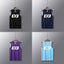 Shooting Basketball Jerseys Shirts Youth Basketball Vest Uniforms Blank Custom Running Training Gym Loose Jerseys Suits Tank Top - Slobuy