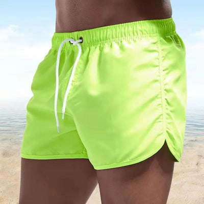 Shorts For Men 2021 Summer Men's Swimwear Shorts Brand Beachwear Sexy Swim Trunks Men Swimsuit Low Waist Breathable Beach Wear - Slobuy