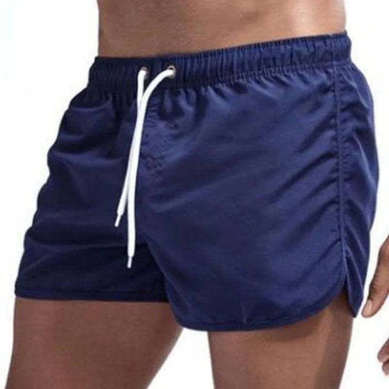 Shorts For Mens 2023 Summer Men's Swimwear Shorts Brand Beachwear Sexy Swim Trunks Men Swimsuits Low Waist Breathable Beach Wear - Slobuy