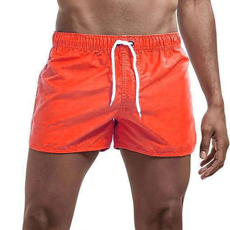 Shorts For Mens 2023 Summer Men's Swimwear Shorts Brand Beachwear Sexy Swim Trunks Men Swimsuits Low Waist Breathable Beach Wear - Slobuy