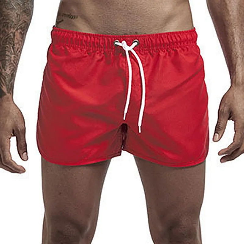 Shorts For Mens 2023 Summer Men's Swimwear Shorts Brand Beachwear Sexy Swim Trunks Men Swimsuits Low Waist Breathable Beach Wear - Slobuy