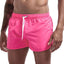 Shorts For Mens 2023 Summer Men's Swimwear Shorts Brand Beachwear Sexy Swim Trunks Men Swimsuits Low Waist Breathable Beach Wear - Slobuy