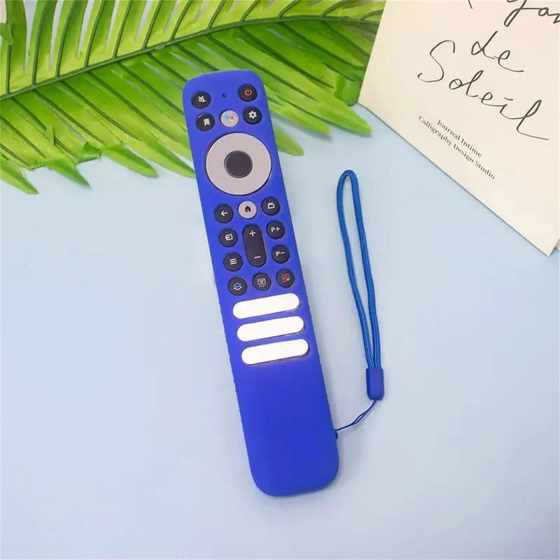 Silicon Remote Case For TCL RC902V TV Remote Control Cover With Lanyard Shockproof Protective Shell For TCL RC902V Accessories - Slobuy