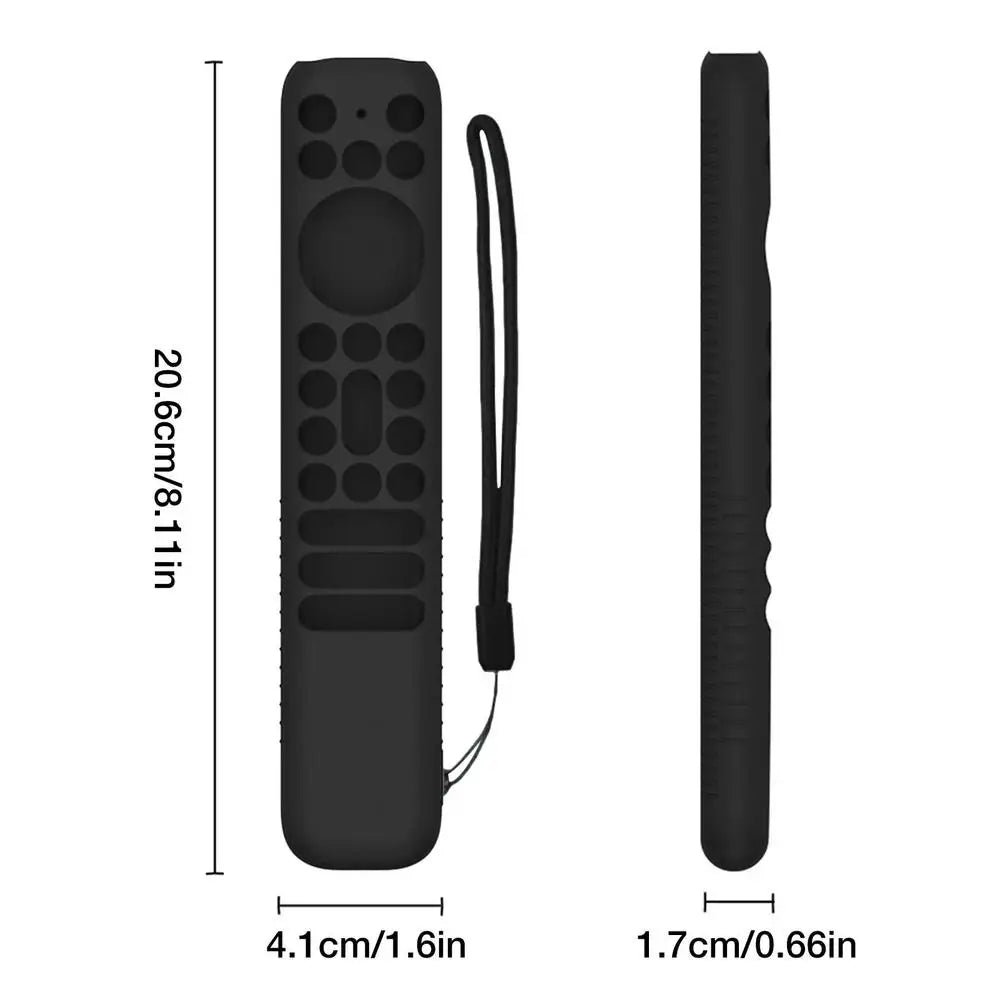 Silicon Remote Case For TCL RC902V TV Remote Control Cover With Lanyard Shockproof Protective Shell For TCL RC902V Accessories - Slobuy