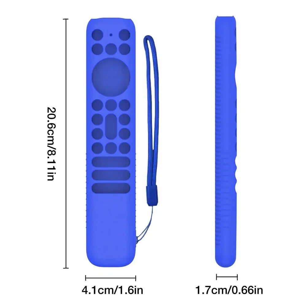 Silicon Remote Case For TCL RC902V TV Remote Control Cover With Lanyard Shockproof Protective Shell For TCL RC902V Accessories - Slobuy