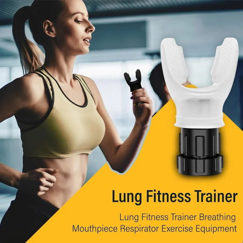 Silicone Breathing Fitness Exercise Equipment Portable Throat Adjustable Resistance Breathing Exercise Device - Slobuy