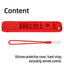 Silicone Case Compatible For TCL RC902V FMR4 FAR2 FMR1 Tv Voice Remote Control Cover Protector With Lanyard Remote Accessories - Slobuy
