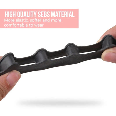 Silicone Finger Toe Protector Toe Separators Stretchers Straightener Bunion Protector Pain Relief Foot Care 5 Colors - Slobuy