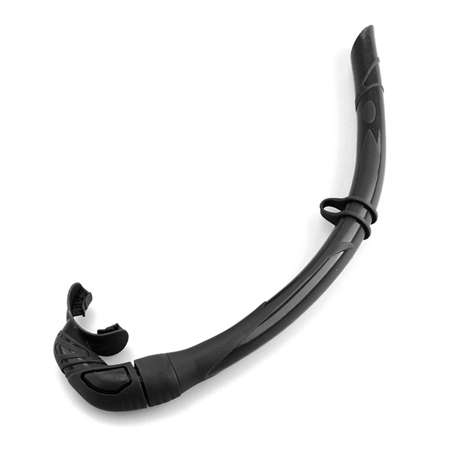 Silicone Foldable Snorkel Tube with Compact Storage Case Unisex Roll Up Snorkel Wet Breathing Tube For Snorkeling Water Sports - Slobuy
