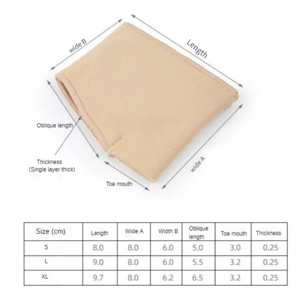 Silicone Metatarsal Pads Toe Separator Pain Relief Forefoot Socks Insole Bunion Orthotics Hallux Valgus Corrector Foot Care Tool - Slobuy